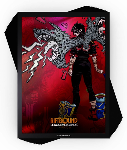 100 Lommer  Riftbound: League   Legends Tcg: Set 03: Unleashed   :    Piltover Enforcer Deck Protector Art Sleeves