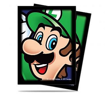 65 Lommer  Super Mario Luigi Deck Protector Sleeves Ultra Pro  84667