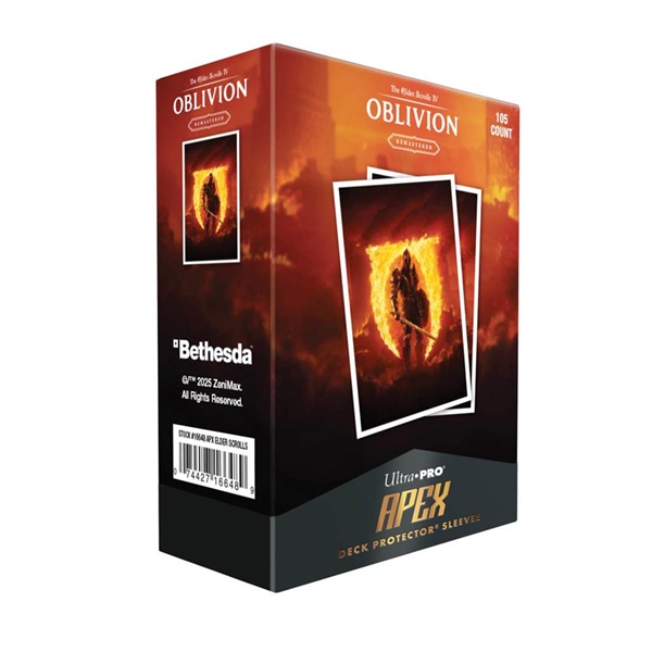105 Lommer  The Elder Scrolls  : Oblivion Remastered Apex Matte Deck Protector Sleeves Ultra Pro  16648