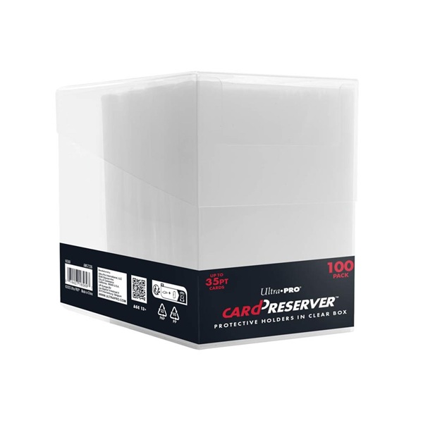 100 Lommer Ultra Pro Card Preservers   Clear Box Sleeves  16569