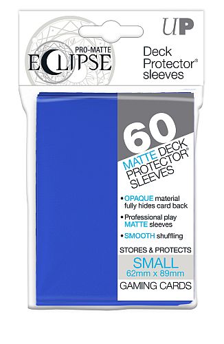 Ultra Pro Eclipse Lommer 60 stk: Pacific Blue - Top Kvalitet