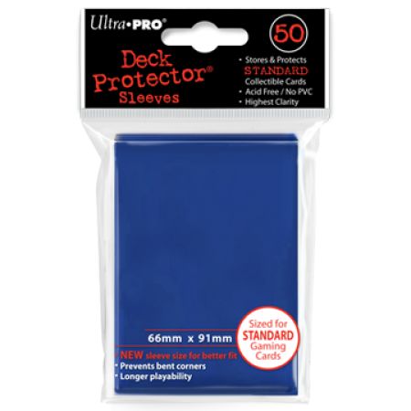 50 Lommer  Ultra Pro Pro-gloss: Blue    195 165     195 184   Kvalitet  Tsunami Blue Sleeves  82670