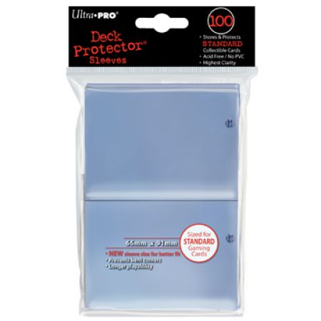 100 Lommer Ultra Pro Pro-gloss: Clear  Klare     195 184   Kvalitet  Sleeves  82689