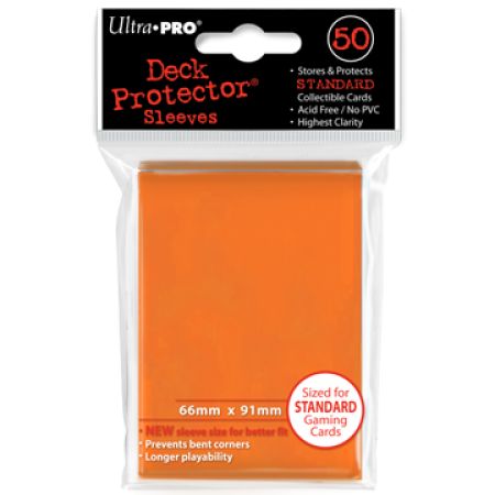 50 Lommer Ultra Pro Pro-gloss: Candy Orange - Høj Kvalitet