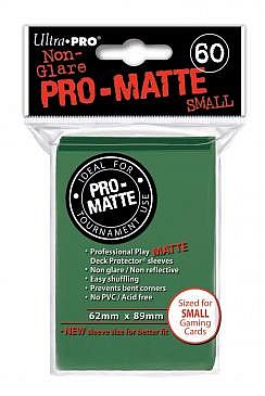 60 Lommer Ultra Pro Non-glare Beskyttelsessleeves Grøn