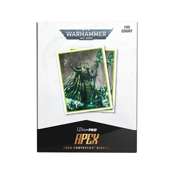 105 Lommer  Warhammer 40 000  40k : Necron Apex Matte Deck Protector Sleeves Ultra Pro  16564
