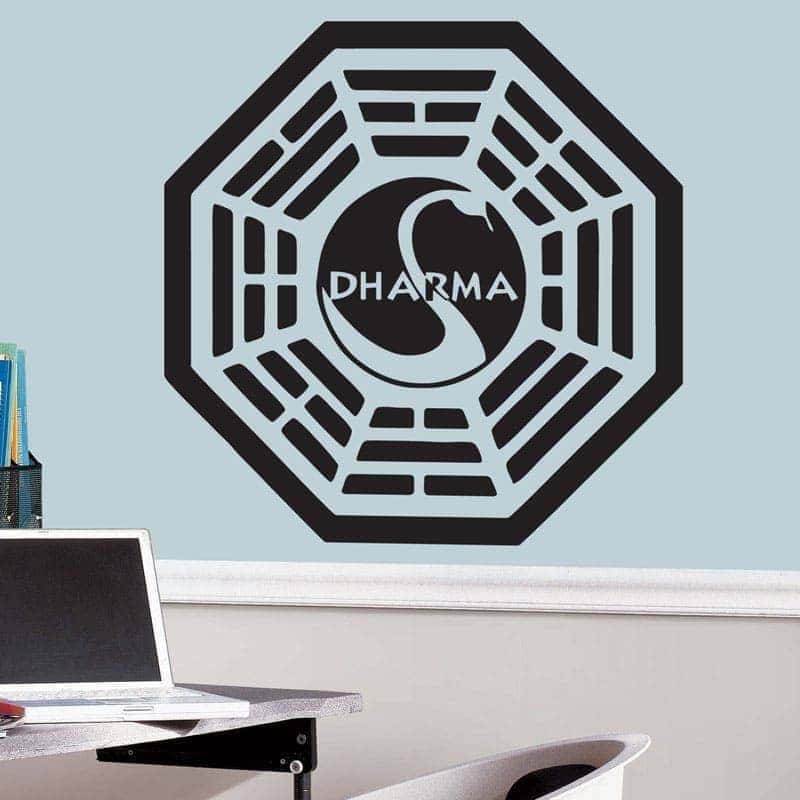 Lost Dharma Wallsticker