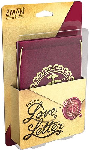 Love Letter  Engelsk 2019  -man Games Edition  Bluffing Card Game   -  Players
