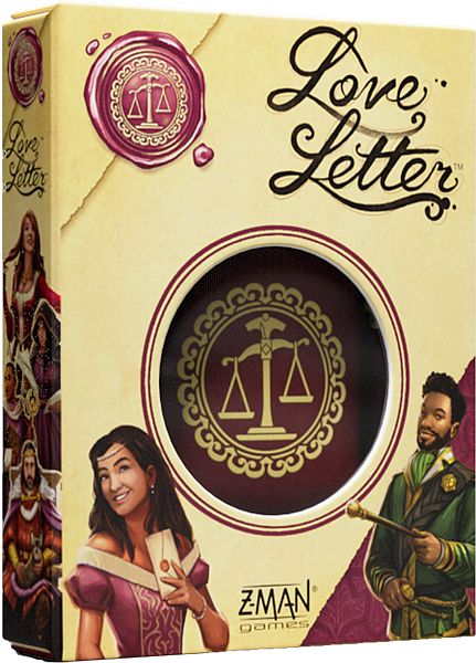 Love Letter   -man Games Boxed Edition  Bluffing Tempest Card Game