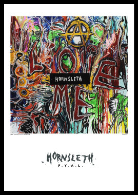 Kærlighed – Hornsleth Kunsttryk 50x70 cm på udsalg!