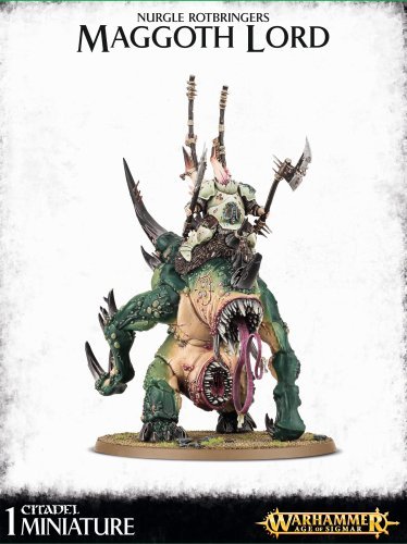 Maggotkin   Nurgle Maggoth Lord  Bloab Rotspawned Morbidex Twiceborn Orghotts Daemonspew  99120201038