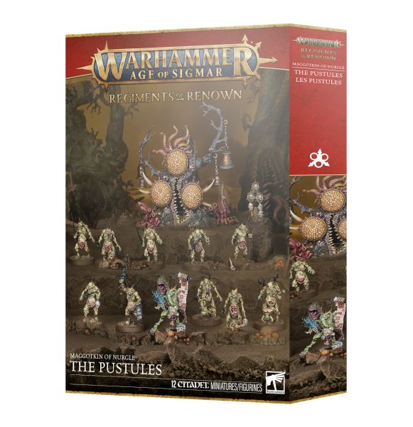 Maggotkin Nurgle Regiments Renown: The Pustules 99120201217