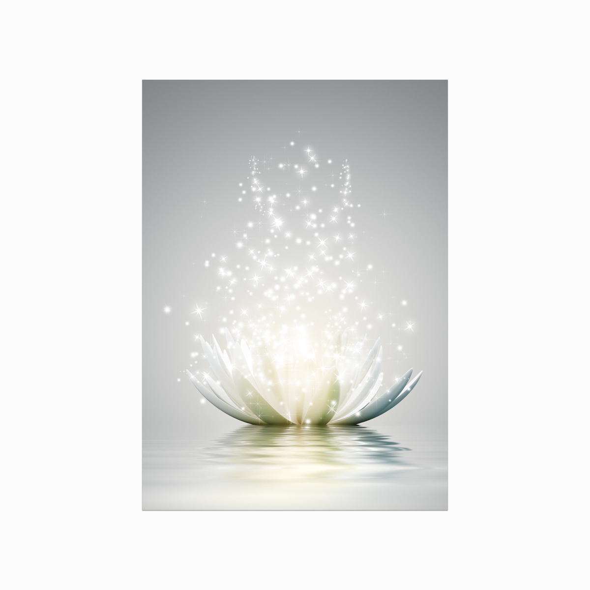 Luksuriøs Magisk Lotus Plakat til Dit Hjem