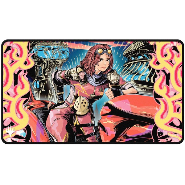 Magic Spillem 195 165 Tte Playmat Aetherdrift Premium Black Stitched : Chandra Spark Hunter Ultra Pro 38698
