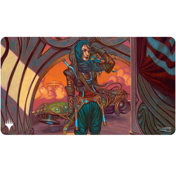 Magic Spillem 195 165 Tte Playmat Aetherdrift: Sita Varma Masked Racer Borderless Art Ultra Pro 38689