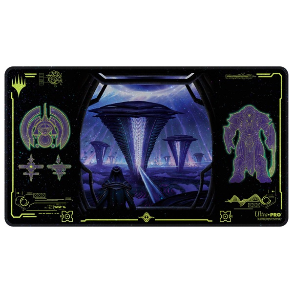 Magic Spillem 195 165 Tte  Playmat  Holofoil Edge   Eternities: Black Mythic Ultra Pro  38885