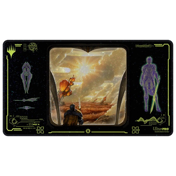 Magic Spillem 195 165 Tte  Playmat  Holofoil Edge   Eternities: White Mythic Ultra Pro  38883