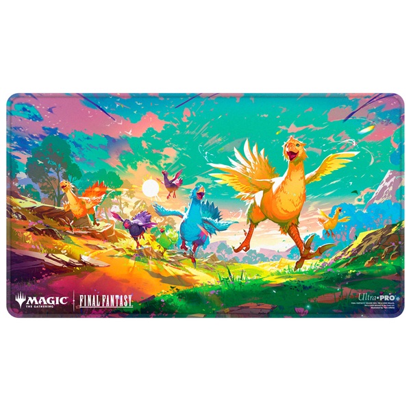 Magic Spillem 195 165 Tte Playmat Holofoil Final Fantasy Chocobo Bundle Key Art Ultra Pro 38498