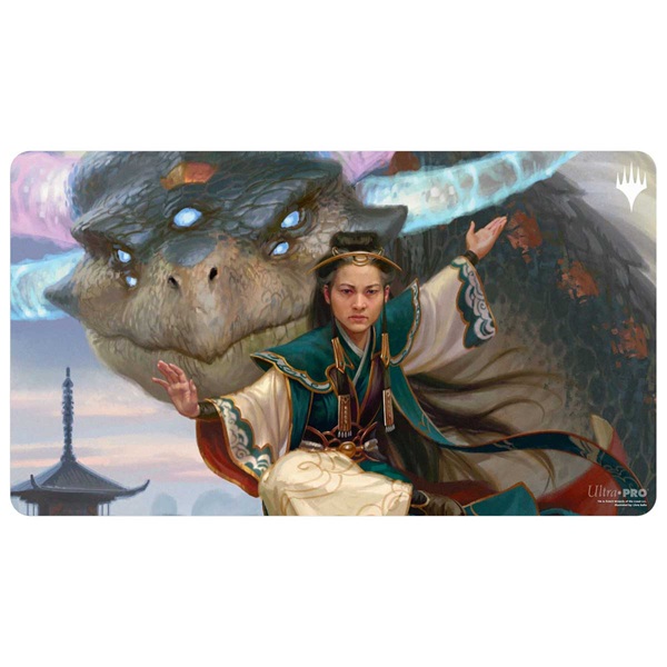Magic Spillem 195 165 Tte  Playmat  Tarkir: Dragonstorm Commander Shiko And Narset  Unified  Jeskai Striker  Ultra Pro  38835