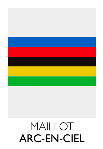 Regnbue Cykeltrøje Plakat – Unik Kunst til Dit Hjem