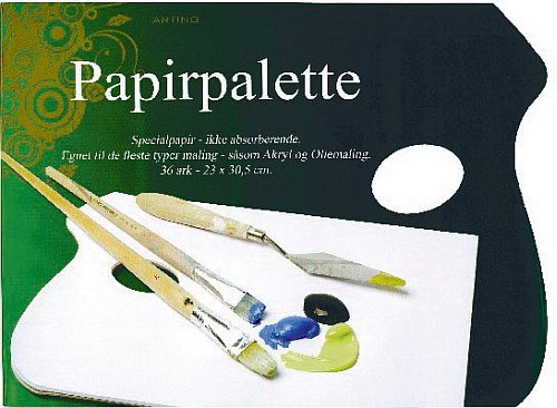 Artino Papirpaletter - 36 Ark til Maletilbehør