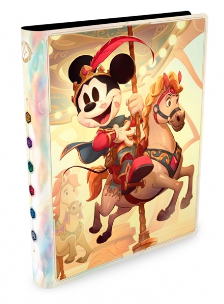Mappe Disney Lorcana Tcg: Set 13 Attack The Vine : Mickey Mouse And Minnie Mouse Fabled -pocket Lorebook Card Portfolio Album Holder 252 Kort