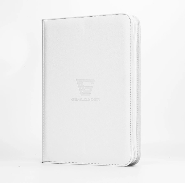 Mappe Gemloader Premium Collector Binder: White Holder 360 Kort