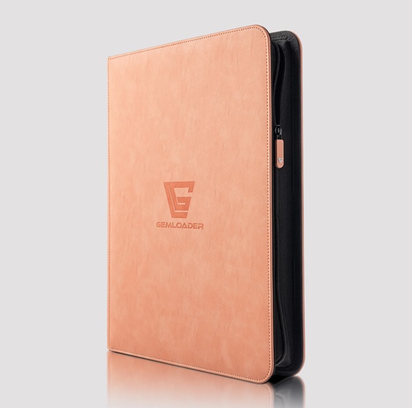 Mappe Gemloader Premium 12-pocket Binder: Pink  Holder 480 Kort