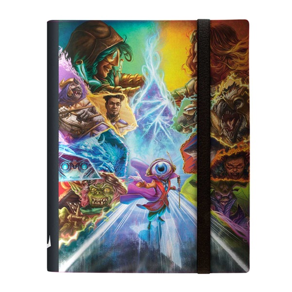 Mappe Magic Aetherdrift -pocket Pro-binder: Start Your Engines Max Speed Plads Til 360 Kort Ultra Pro 38680