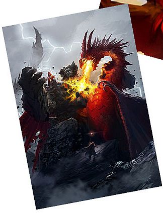 Max Protection Dragon vs Stone Titan Kortmappe - 180 Kort