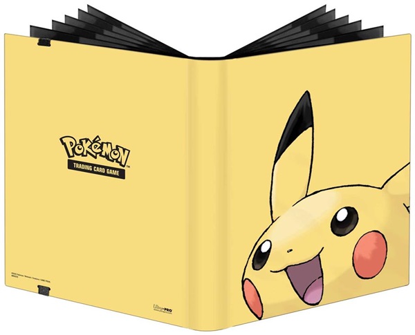 Mappe Pokemon: Pikachu  2025   -pocket Pro-binder 18x20  Plads Til 360 Kort  Ultra Pro  16541