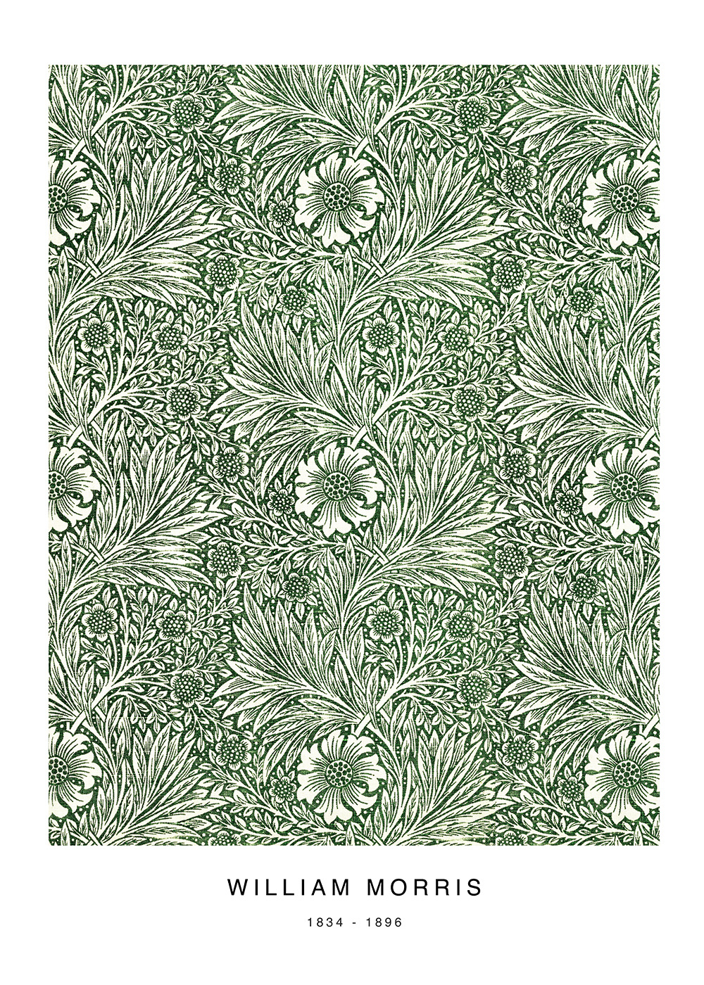 Marigold Green Plakat – Elegant Kunsttilbud fra Plakatwerket!