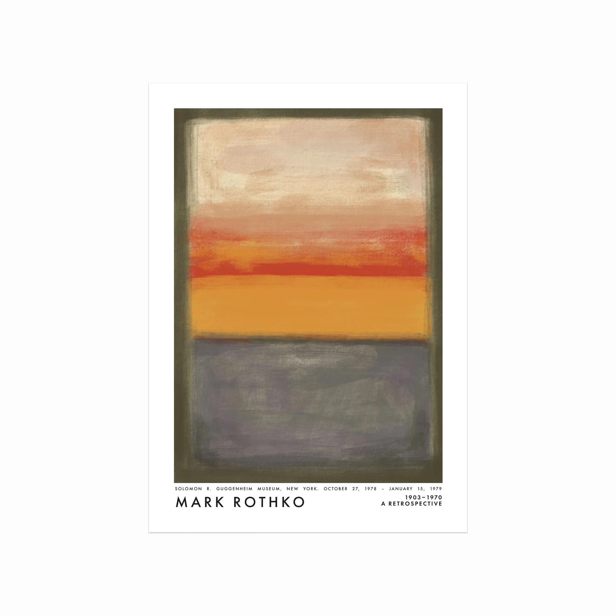 Mark Rothko Plakat – Abstrakt Kunst til Dit Hjem