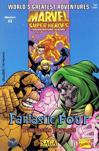 Marvel Superhelte Eventyrspil: Fantastic Four - Fantastiske Rejser