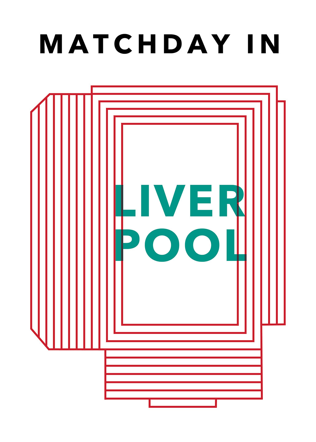 Matchdag i Liverpool – Plakat Kunst fra Olé Olé