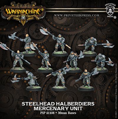Mercenary: Steelhead Halberdiers Enhed – Krigerne til Slaget