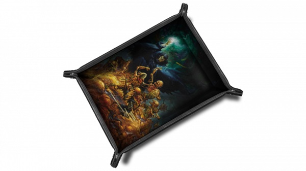 Metallic Dice Games Dungeons Dragons Masterworks Dice Tray: Jeff Easley