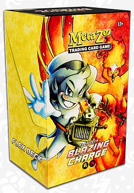 Metazoo Tcg  2025 : Flex Decks Wave  : Blazing Charge    Booster Packs