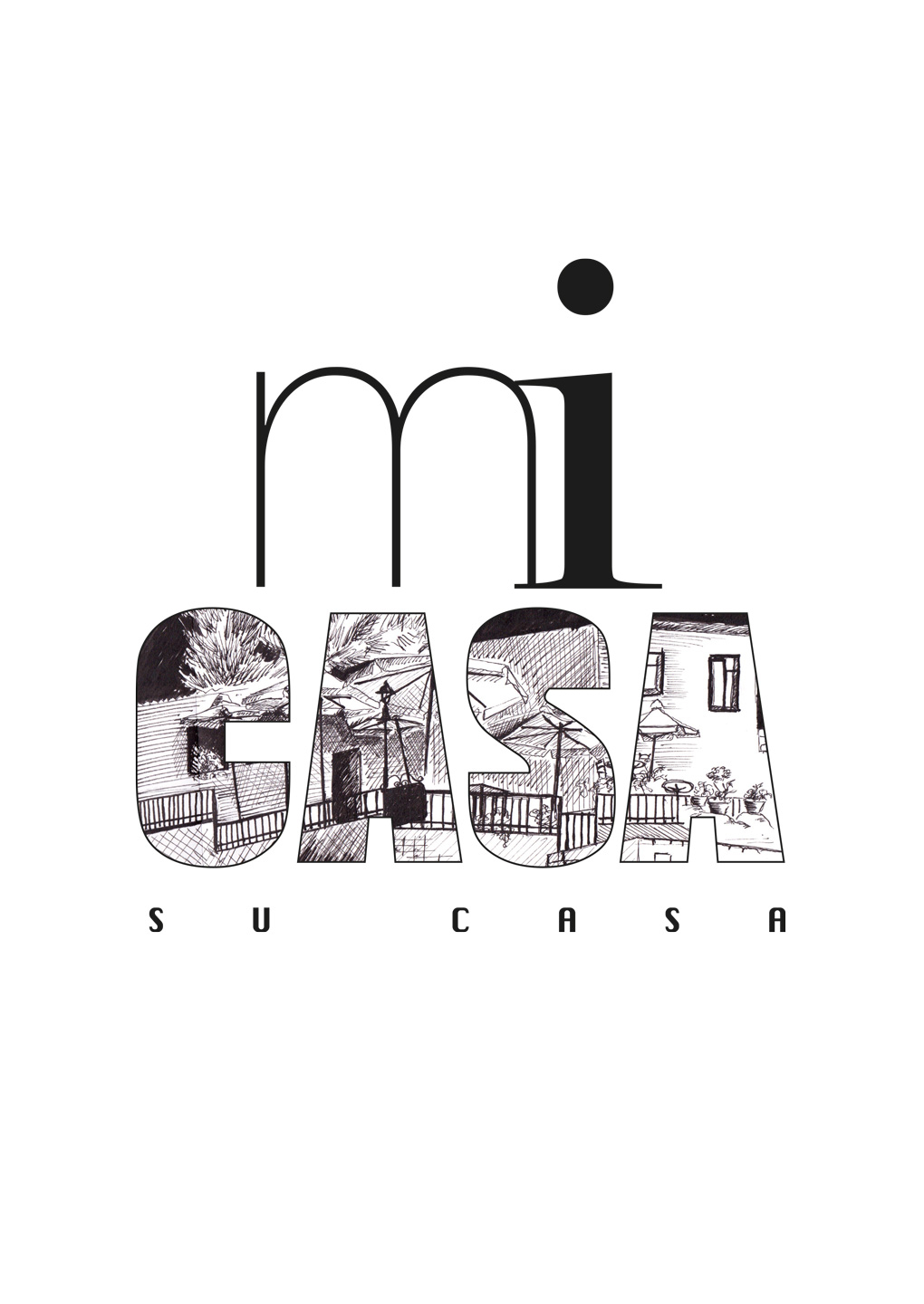 Mi Casa Plakat – Unik Kunst til Dit Hjem fra MyRo Graphics