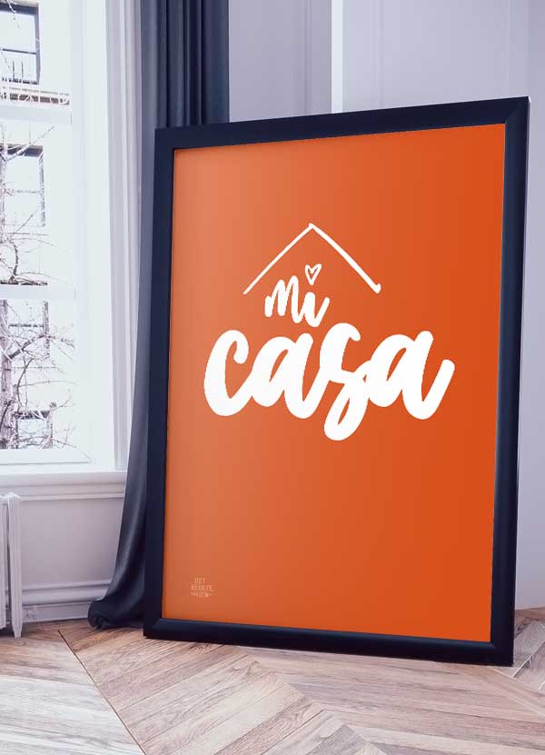 Casa-plakat  Orange  21   29    A4     199 -