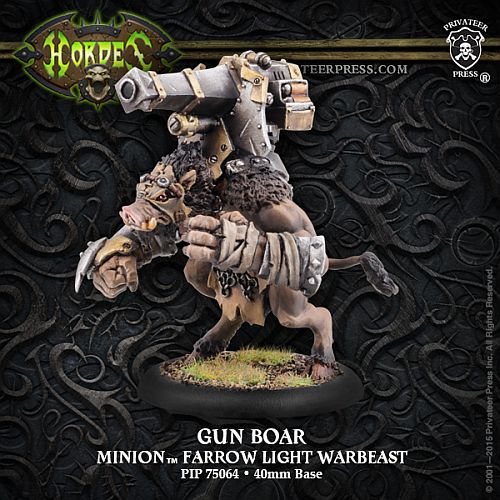 Minion: Gun Boar Farrow Light Warbeast Pip-75064
