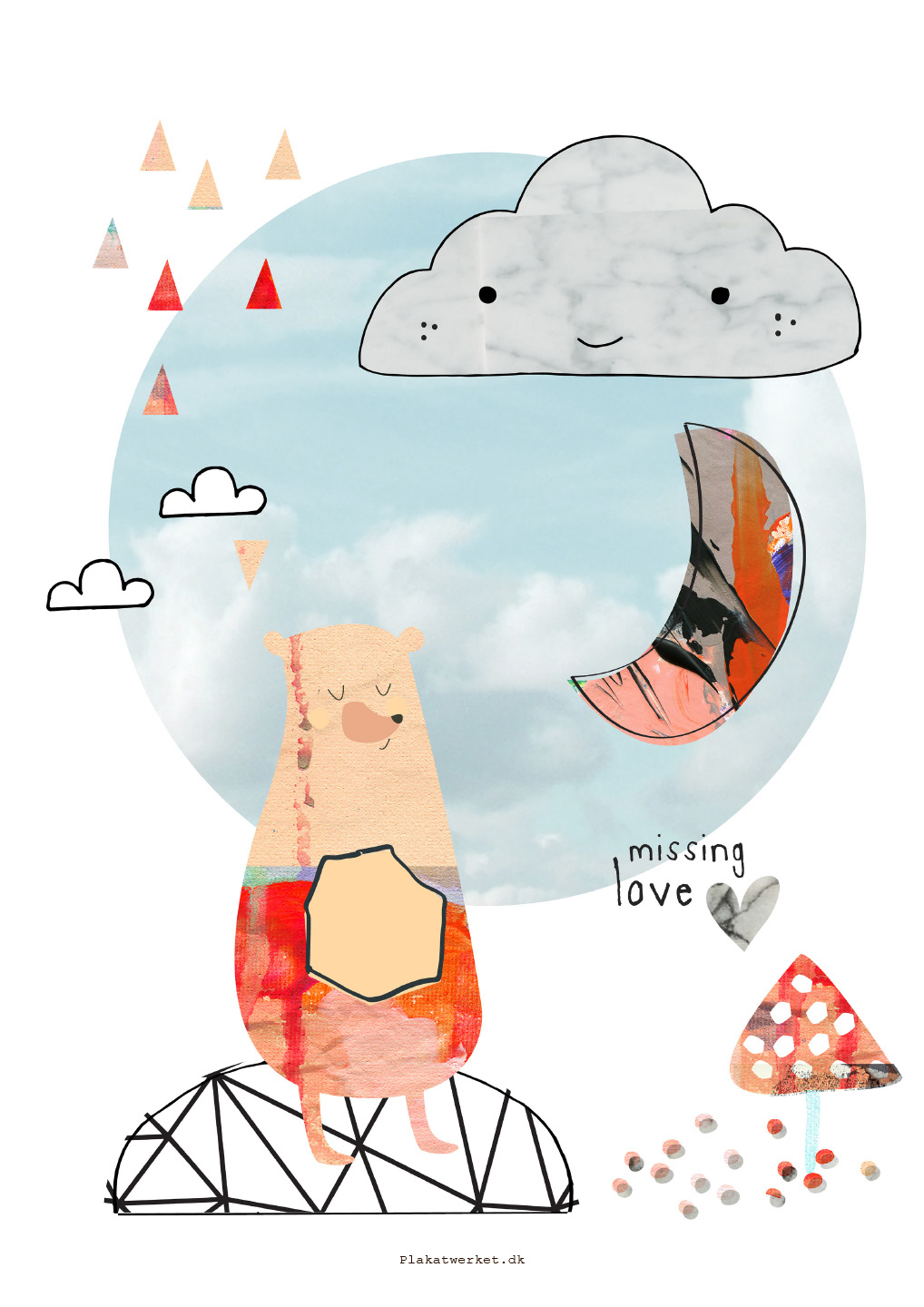 Missing Love Girl   Plakatwerket