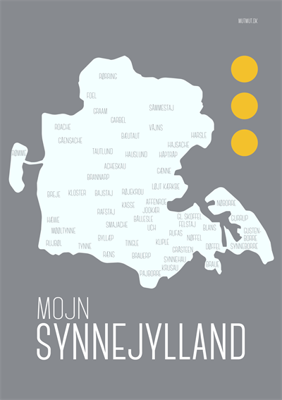 Mojn Synnejylland A5 Notatbog - Dansk Kunst til Inspiration