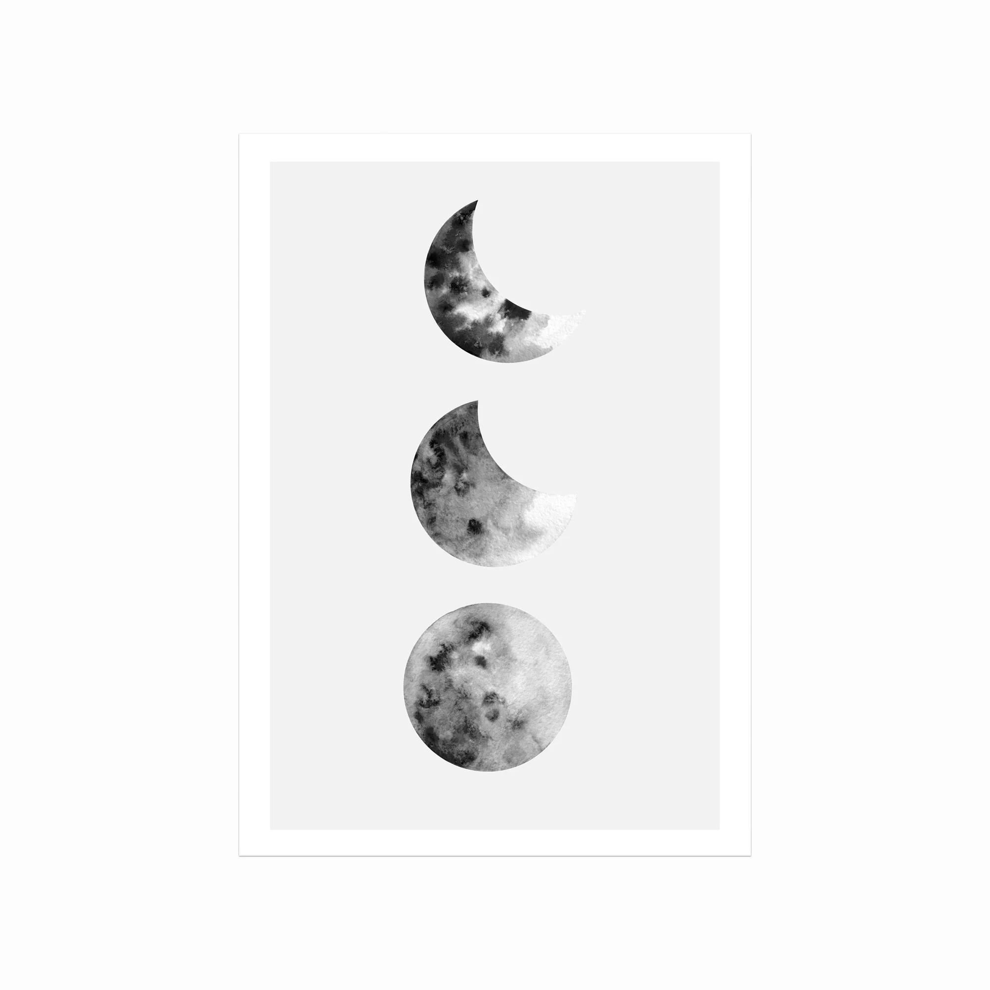 Månefase Plakat – Tidløs Elegance til Dit Hjem