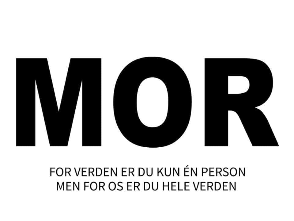 Mor Plakat – Den Perfekte Gave til Mors Dag!
