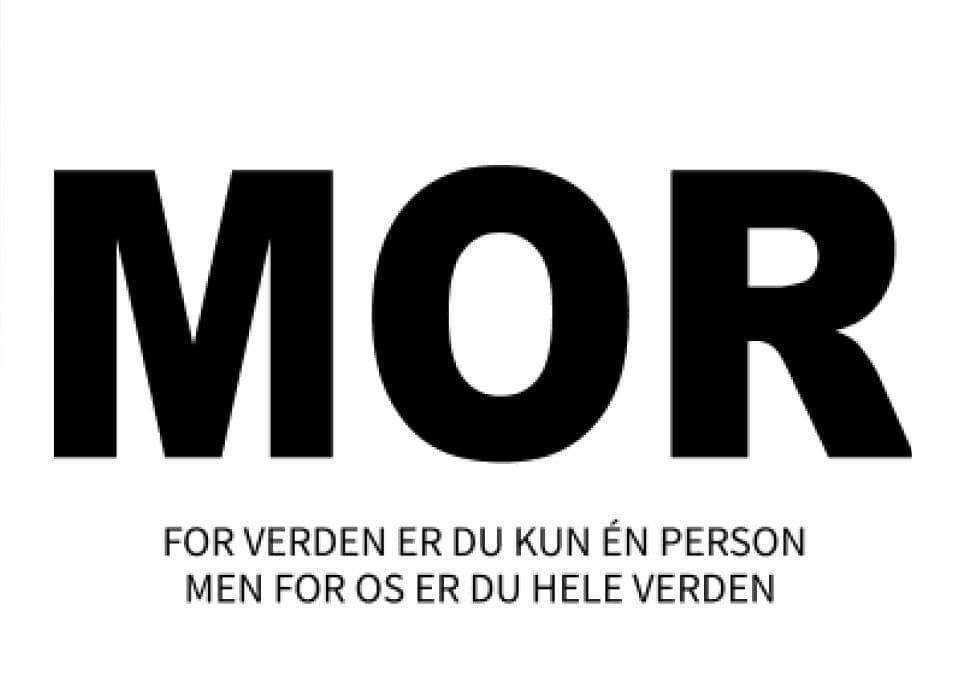 Mor Plakat – Den perfekte gave til din fantastiske mor!
