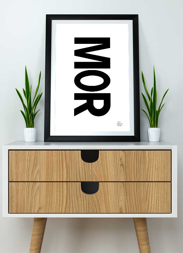 Mor-plakat til Mors Dag – En smuk hyldest til mor