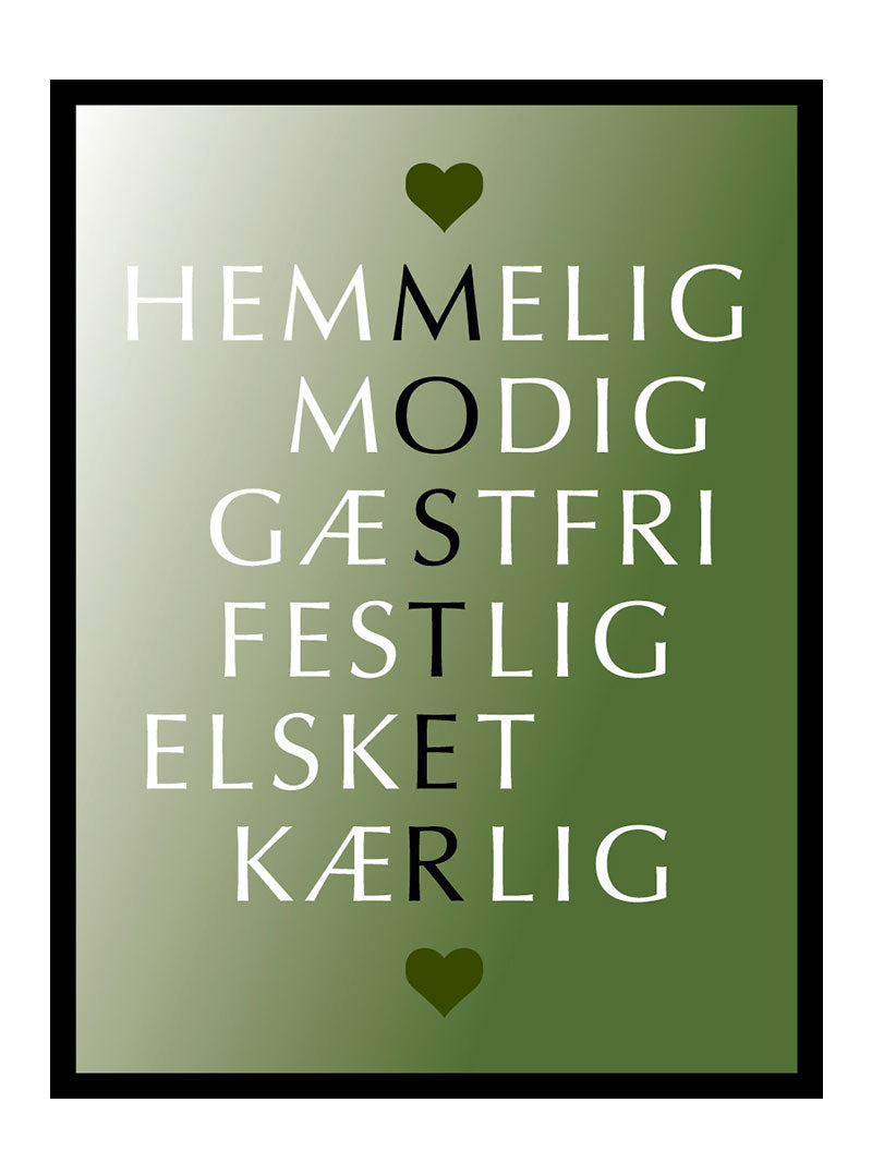 Moster Citater Plakat