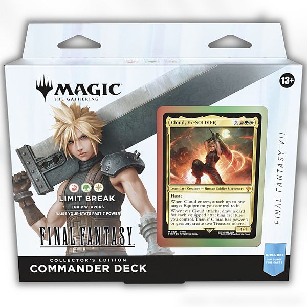 Mtg Final Fantasy Collector Commander Deck: Limit Break
