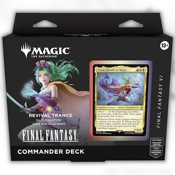 Mtg Final Fantasy   Commander Deck: Revival Trance